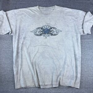 Vintage‎ Harley Davidson Downtown Seattle T-Shirt Tie Dye Biker Tee